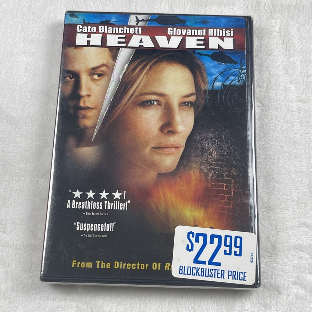 Tom Tykwer HEAVEN‎ (2002) Cate Blanchett/Giovanni Ribisi | Alliance DVD